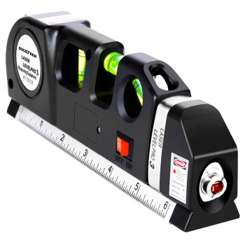 POZIOMICA LASEROWA + MIARA ZWIJANA BIGSTREN-21747 BIGSTREN