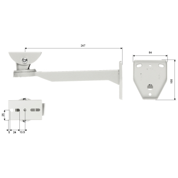 UCHWYT OBUDOWY BR-260H