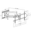 UCHWYT DO TELEWIZORA LUB MONITORA BRATECK-LPA84-486XL BRATECK