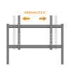 MOBILNY UCHWYT MONITORA BRATECK-TTF15-68FW BRATECK