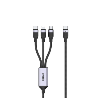 PRZEWÓD 3 W 1 C14101AGY01-1.5M USB-C/USB-C, LIGHTNING, MICRO-USB 1.5 m UNITEK