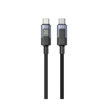 PRZEWÓD Z WYŚWIETLACZEM C14158ABK01-2M USB-C/USB-C 2.0 m UNITEK