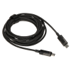 PRZEWÓD Z WYŚWIETLACZEM C14158ABK01-3M USB-C/USB-C 3.0 m UNITEK