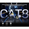 PATCHCORD C18149AGY03-2M S/FTP KAT. 8, 2 m UNITEK