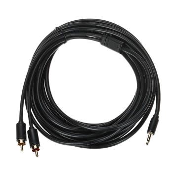 PRZEWÓD C19023BK03 2 x CINCH / Jack TRS 3.5 mm 5 m UNITEK