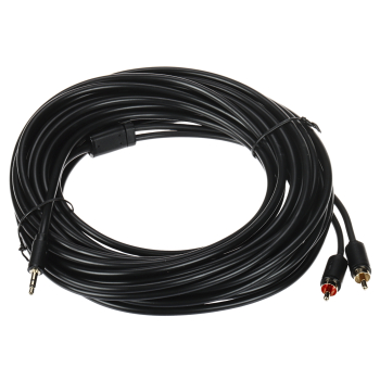 PRZEWÓD C19024BK01 2 x CINCH / Jack TRS 3.5 mm 10 m UNITEK