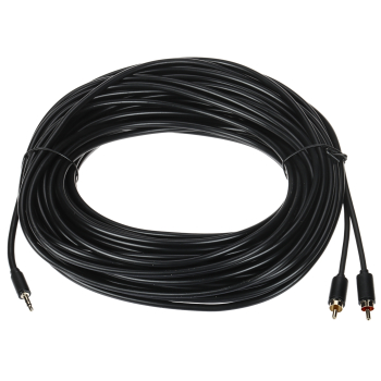 PRZEWÓD C19027BK01 2 x CINCH / Jack TRS 3.5 mm 25 m UNITEK