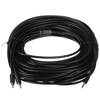 PRZEWÓD C19028BK01 2 x CINCH / Jack TRS 3.5 mm 30 m UNITEK