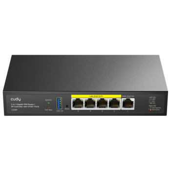 ROUTER VPN C200P 4 PoE CUDY