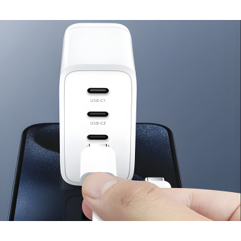 ŁADOWARKA SIECIOWA USB CH70_EU 65 W GaN CUDY