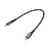 PRZEWÓD CHAR-CC-0.3M-4.0 USB-C/USB-C 0.3 m Delta Multimedia