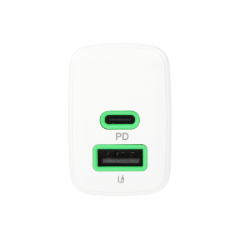 ŁADOWARKA SIECIOWA USB PowerSource Duo30 CHARB-GC-30AC-W Green Cell