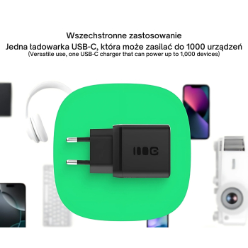 ŁADOWARKA SIECIOWA USB PowerSource Duo30 CHARB-GC-30AC-W Green Cell