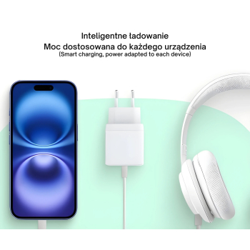 ŁADOWARKA SIECIOWA USB POWERSOURCE SOLO30 CHARB-GC-30C-B Green Cell