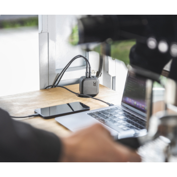 ŁADOWARKA SIECIOWA USB CHARGC08W GaN Green Cell