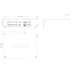 ZARZĄDZALNY SWITCH PRZEMYSŁOWY POE CHS4212-8GT-110 8-PORTOWY SFP DAHUA