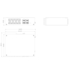 ZARZĄDZALNY SWITCH PRZEMYSŁOWY POE CHS4412-8GT-125 8-PORTOWY + 4X SFP DAHUA