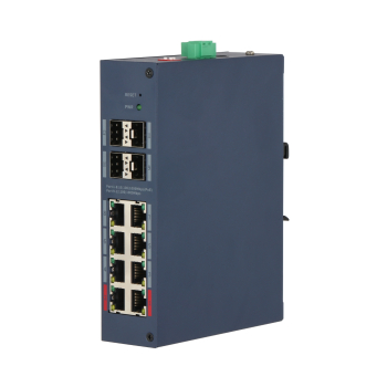 ZARZĄDZALNY SWITCH PRZEMYSŁOWY POE CHS4412-8GT-125 8-PORTOWY + 4X SFP DAHUA