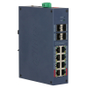 ZARZĄDZALNY SWITCH PRZEMYSŁOWY POE CHS4412-8GT-125 8-PORTOWY + 4X SFP DAHUA