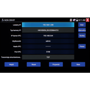 WIELOFUNKCYJNY TESTER CCTV CS-H7-50H-S2
