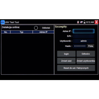 WIELOFUNKCYJNY TESTER CCTV CS-H7-50H-S2