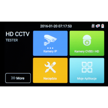WIELOFUNKCYJNY TESTER CCTV CS-HB-45W