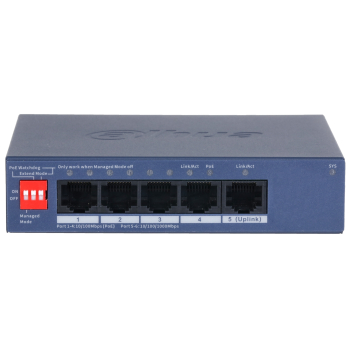 SWITCH POE CS4005-4ET1GT-36 4-PORTOWY DAHUA