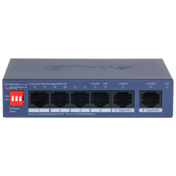 SWITCH POE CS4006-4GT-36 4-PORTOWY DAHUA