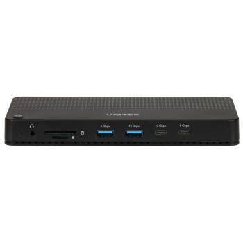 PODWÓJNA STACJA DOKUJĄCA KVM D1103A01 4K UHD UNITEK