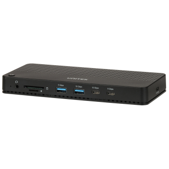 PODWÓJNA STACJA DOKUJĄCA KVM D1103A01 4K UHD UNITEK