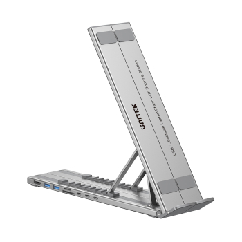SKŁADANA PODSTAWKA POD LAPTOPA D1137AGY01 Z HUBEM I CZYTNIKIEM KART SD UNITEK