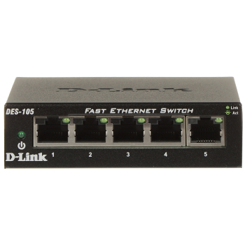 SWITCH   DES-105/E 5-PORTOWY D-Link