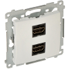 PODWÓJNE GNIAZDO HDMI DGHDMI2.01/11-SIMON54
