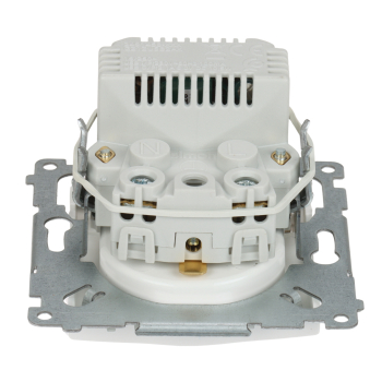 GNIAZDO POJEDYNCZE Z ZASILACZEM USB DGZ1ZUSB2CA.01/11-SIMON54 Premium 230 V 16 A
