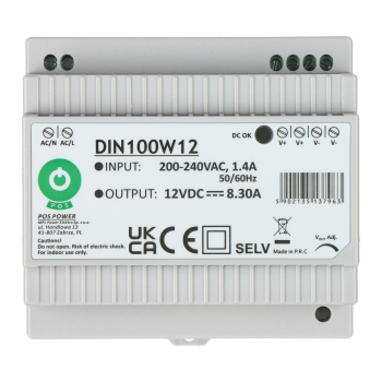 ZASILACZ IMPULSOWY DIN100W12 POS