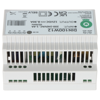 ZASILACZ IMPULSOWY DIN100W12 POS