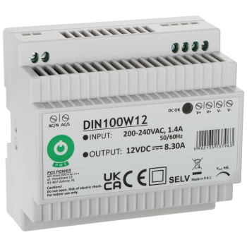 ZASILACZ IMPULSOWY DIN100W12 POS