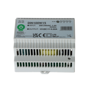 ZASILACZ IMPULSOWY DIN100W15 POS