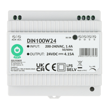 ZASILACZ IMPULSOWY DIN100W24 POS