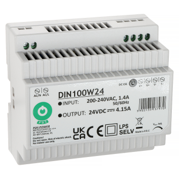ZASILACZ IMPULSOWY DIN100W24 POS