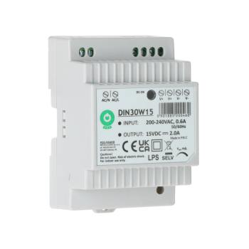 ZASILACZ IMPULSOWY DIN30W15 POS