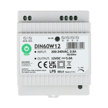 ZASILACZ IMPULSOWY DIN60W12 POS
