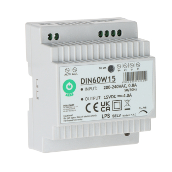 ZASILACZ IMPULSOWY DIN60W15 POS
