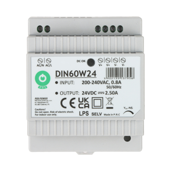 ZASILACZ IMPULSOWY DIN60W24 POS