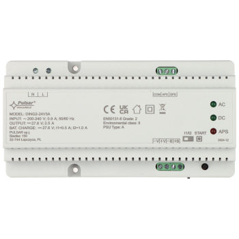 ZASILACZ BUFOROWY IMPULSOWY DING2-24V3A PULSAR