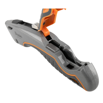 NÓŻ SKŁADANY DIY-KN190204/B Z OSTRZEM TRAPEZOWYM BRADAS