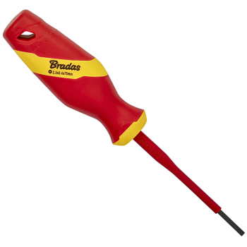 WKRĘTAK PŁASKI 2.5 DIY-SL1225075-V IZOLOWANY BRADAS