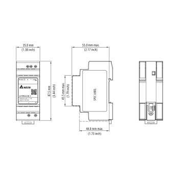 ZASILACZ IMPULSOWY DRC-12V030W-1RZ Delta Electronics