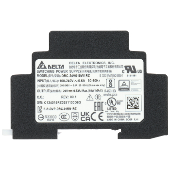 ZASILACZ IMPULSOWY DRC-24V015W1RZ Delta Electronics
