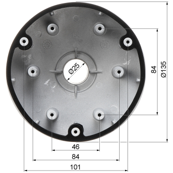 UCHWYT SUFITOWY KAMERY DS-1271ZJ-135 Hikvision